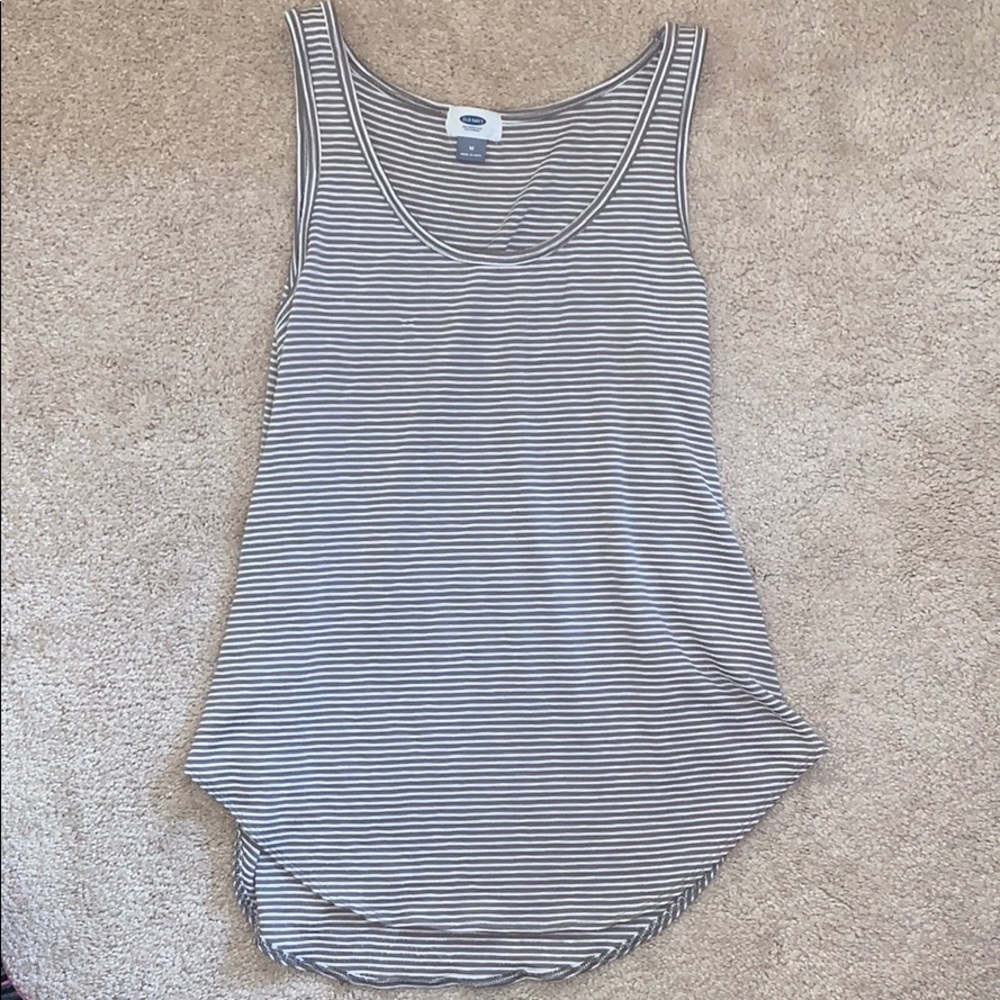Old navy striped tank top
